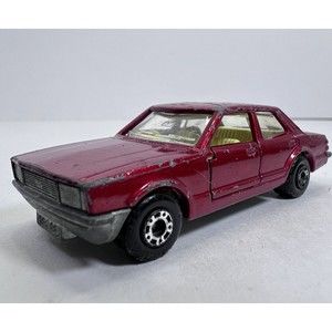 Vintage Matchbox-55 Superfast Red Ford Cortina 1600GL Diecast Lesney England
